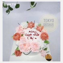 Bánh sinh nhật Hoa Hồng Tặng Mẹ