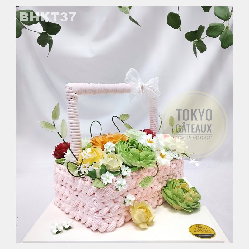 Bánh sinh nhật Lẵng Hoa Xinh