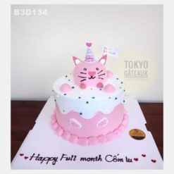 Bánh sinh nhật Mèo Hồng