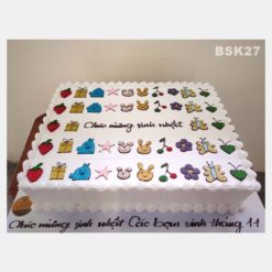 Bánh sinh nhật Cute Emoji