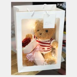 Túi Quà Gấu Và Hoa