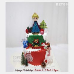 Bánh sinh nhật Elsa Giáng Sinh