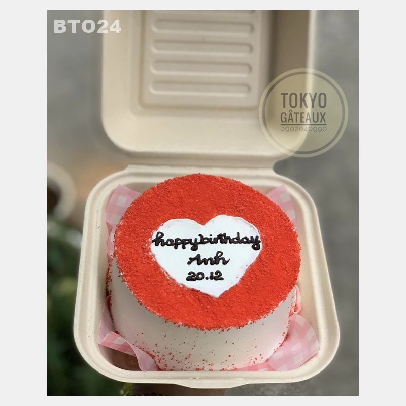 Bento Cake Heart 2