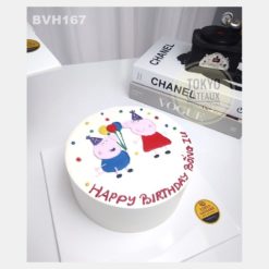 Bánh sinh nhật Vẽ Hình Peppa Pig