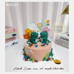 Bánh sinh nhật Gia Đình Khủng Long