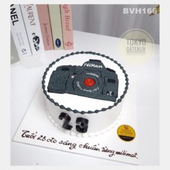 Bánh sinh nhật Vẽ Hình Camera