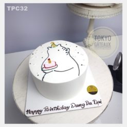 Bánh sinh nhật Gấu Trắng Birthday