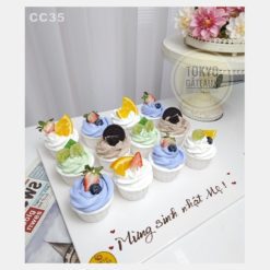 Set Cupcake Hoa Quả