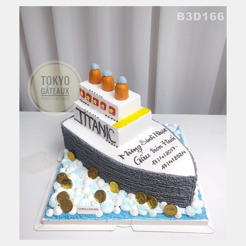 Bánh sinh nhật Titanic 2