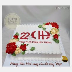 Bánh sinh nhật Hoa Trà Đỏ