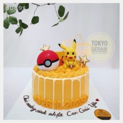 Bánh sinh nhật Pikachu Vàng