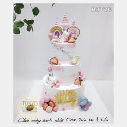 Bánh sinh nhật Kì Lân Dâu Tây