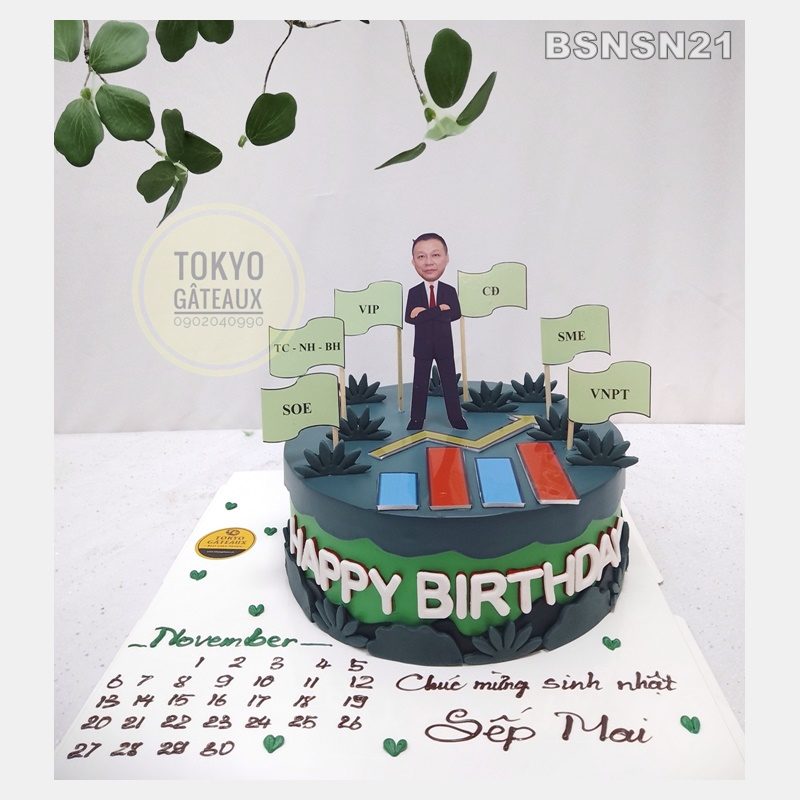 Bánh sinh nhật Broker