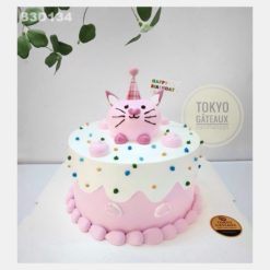 Bánh sinh nhật Mèo Hồng