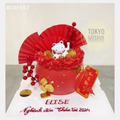 Bánh sinh nhật Mèo Thần Tài