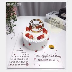 Bánh sinh nhật Dâu Lịch