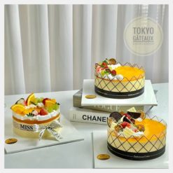 Bánh sinh nhật Mousse Chanh Leo Hoa Quả