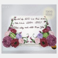 Bánh sinh nhật Vườn Hoa Sắc Tím