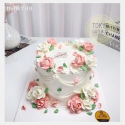 Bánh sinh nhật Khóm Hồng