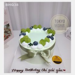 Bánh sinh nhật Matcha Việt Quất