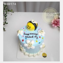 Bánh sinh nhật Ong Và Hoa
