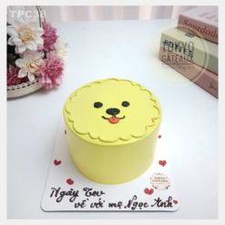 Bánh sinh nhật Golden Puppy