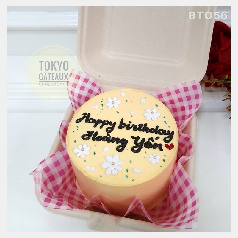 Bento Cake Hoa Cúc
