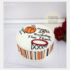 Bánh sinh nhật Vẽ Hình Bóng Rổ