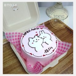 Bento Cake Cat And Bunny
