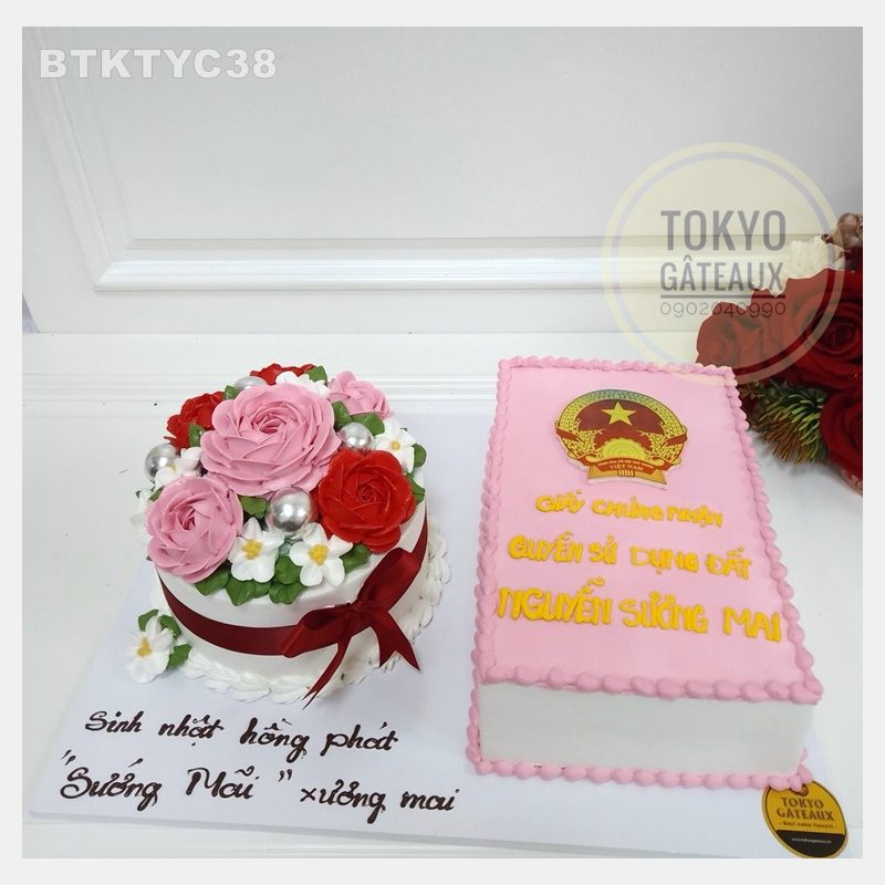 Bánh sinh nhật Sử Dụng Đất