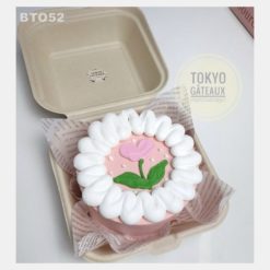 Bento Cake Heart Flower