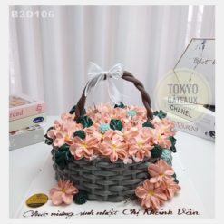Bánh sinh nhật Giỏ Hoa Sứ