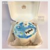 Bento Cake Cún Bên Bể Bơi
