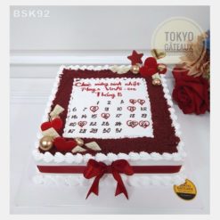 Bánh sinh nhật Lịch Phủ Red Velvet