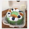 Bento Cake Cam Việt Quất