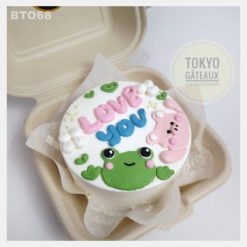 Bento Cake Pig And Frog