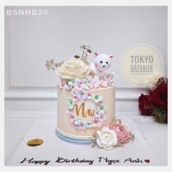 Bánh sinh nhật Cún Tuyết