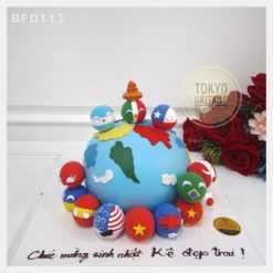 Bánh sinh nhật Các Quốc Gia