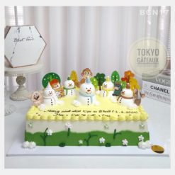 Bánh sinh nhật Snowman Land