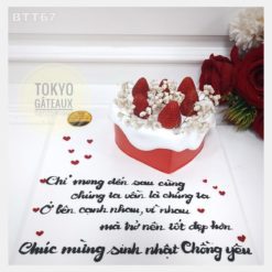 Bánh sinh nhật Trái Tim Tan Chảy