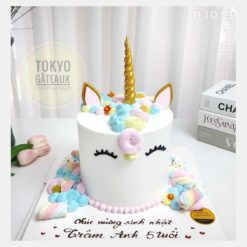 Bánh sinh nhật Unicorn Sắc Màu