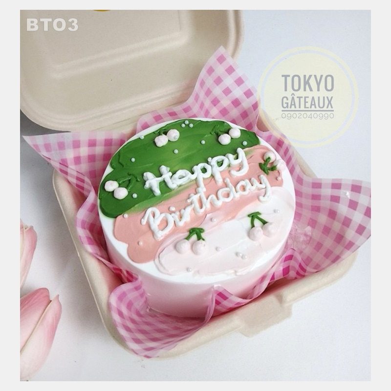 Bento Cake Cherry