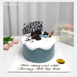 Bánh sinh nhật Oreo Xám