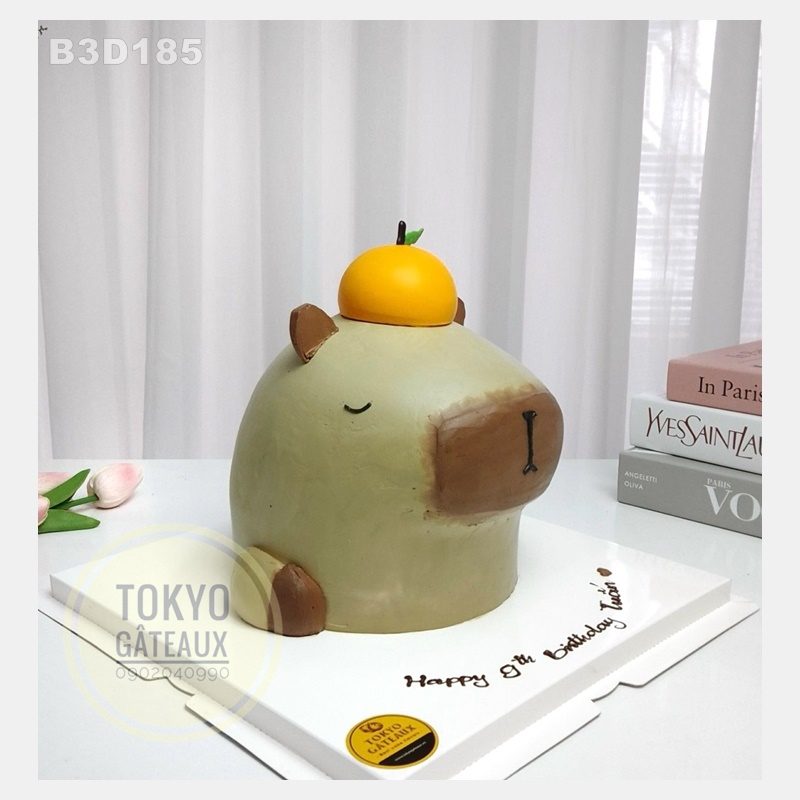 Bánh sinh nhật Orange Capybara