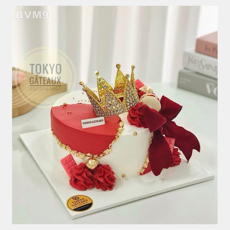 Bánh sinh nhật Red Crown