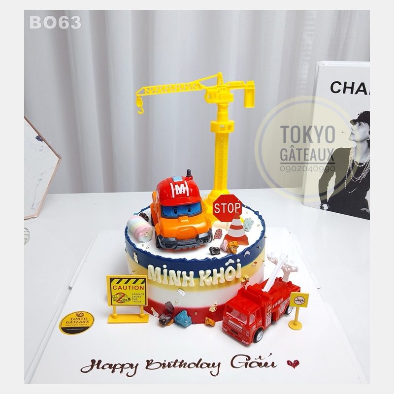 Bánh sinh nhật Oto Cần Cẩu
