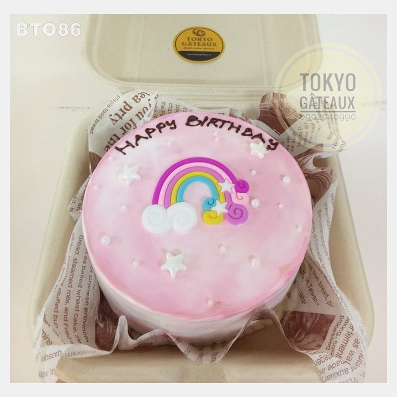 Bento Cake Cầu Vồng