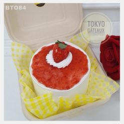 Bento Cake Mứt Dâu