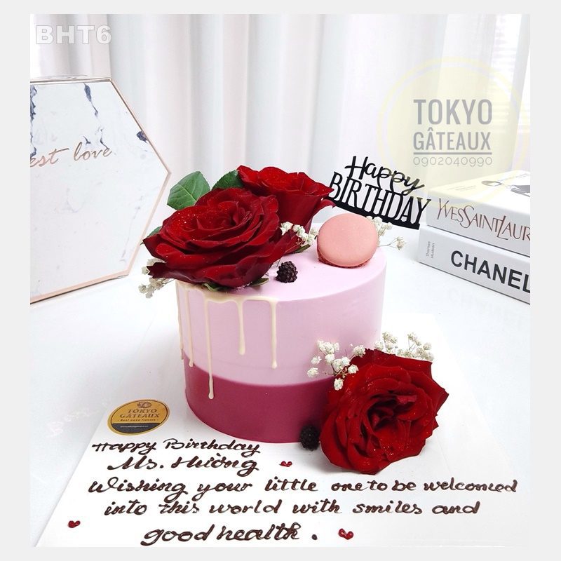 Bánh sinh nhật Blooming Rose