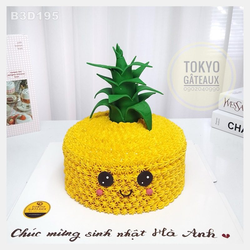 Bánh sinh nhật Trái Dứa